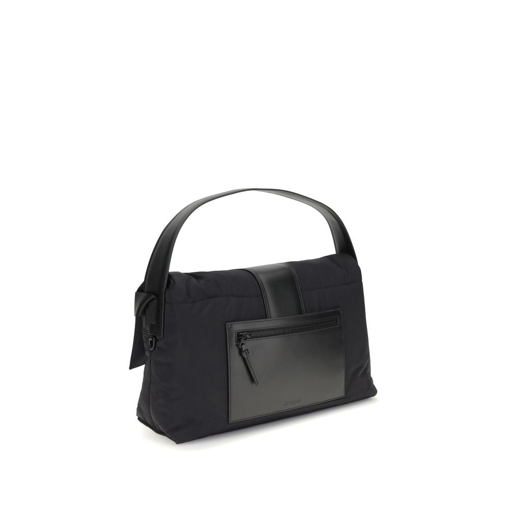 Black Nylon Shoulder Bag - Élégance Sélective