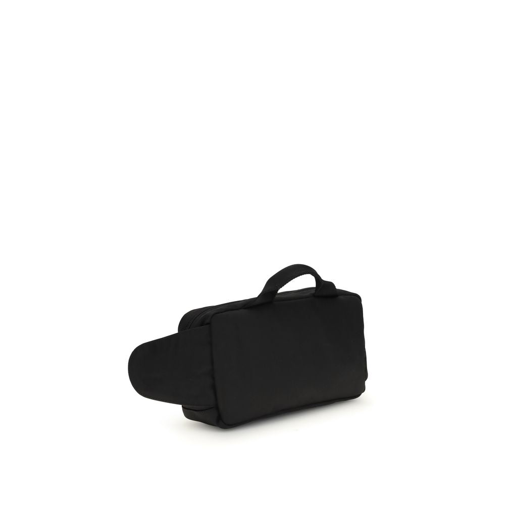 Black Polyamide Shoulder Bag - Élégance Sélective