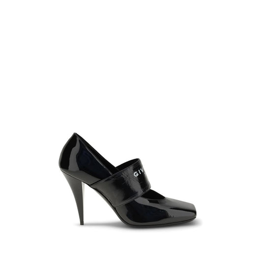 Black Calf Leather Bos Taurus High Heel Pumps - Élégance Sélective