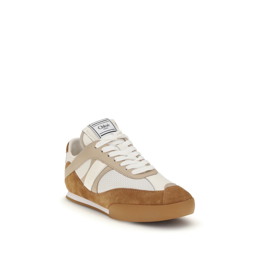 Brown Calf Leather Bos Taurus Athletic Sneakers - Élégance Sélective