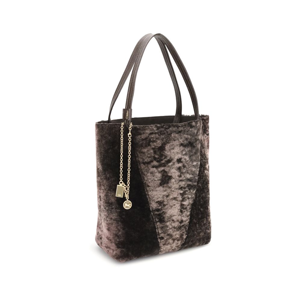 Brown Lamb Ovis Aries Aries Shoulder Bag - Élégance Sélective