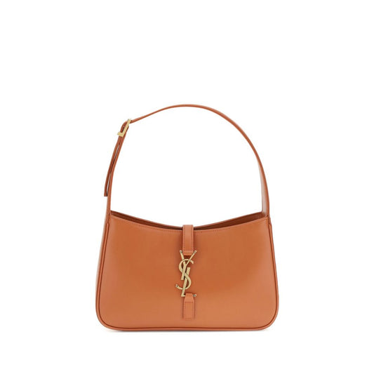 Orange Calf Leather Bos Taurus Handbag - Élégance Sélective
