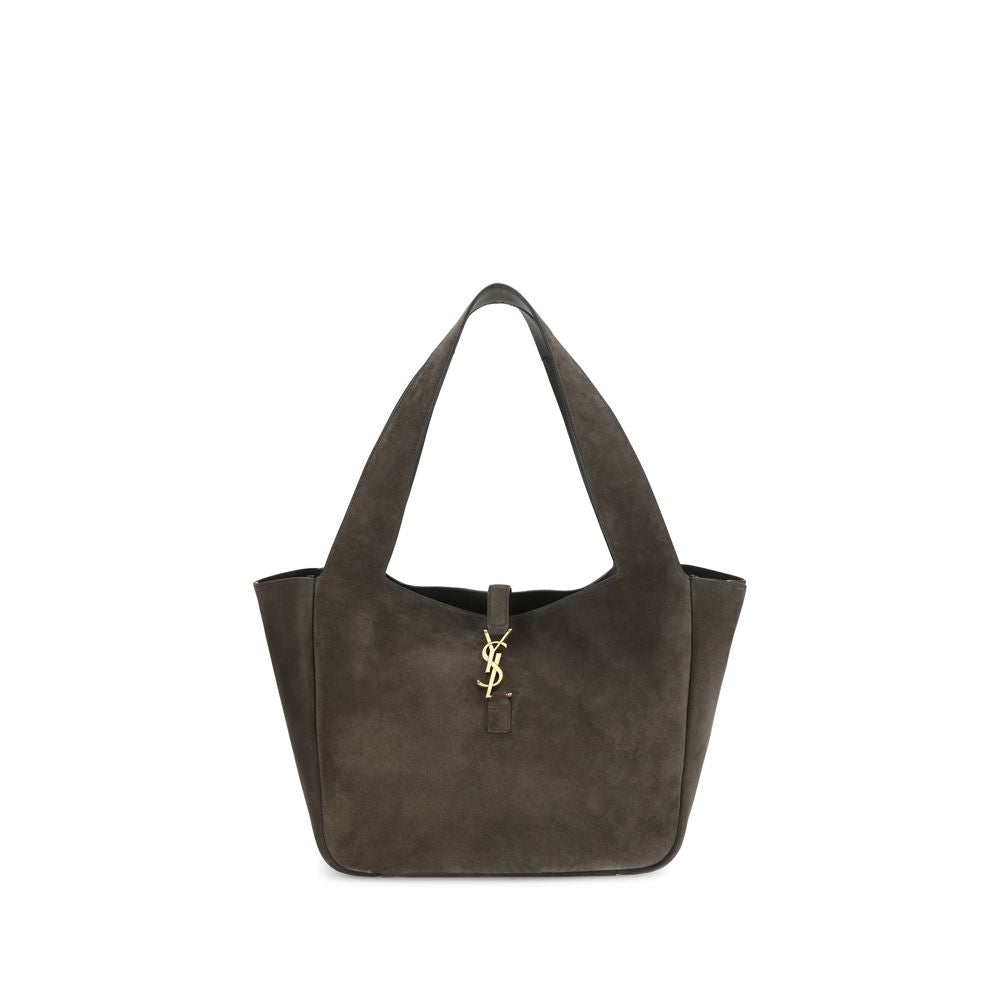 Brown Calf Leather Bos Taurus Shoulder Bag - Élégance Sélective
