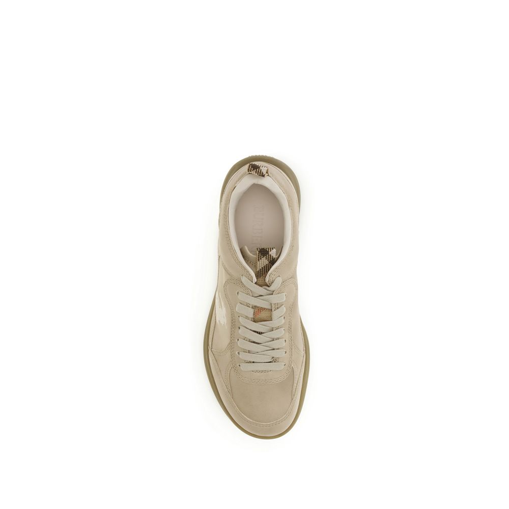 Beige Lamb Ovis Aries Aries Athletic Sneakers