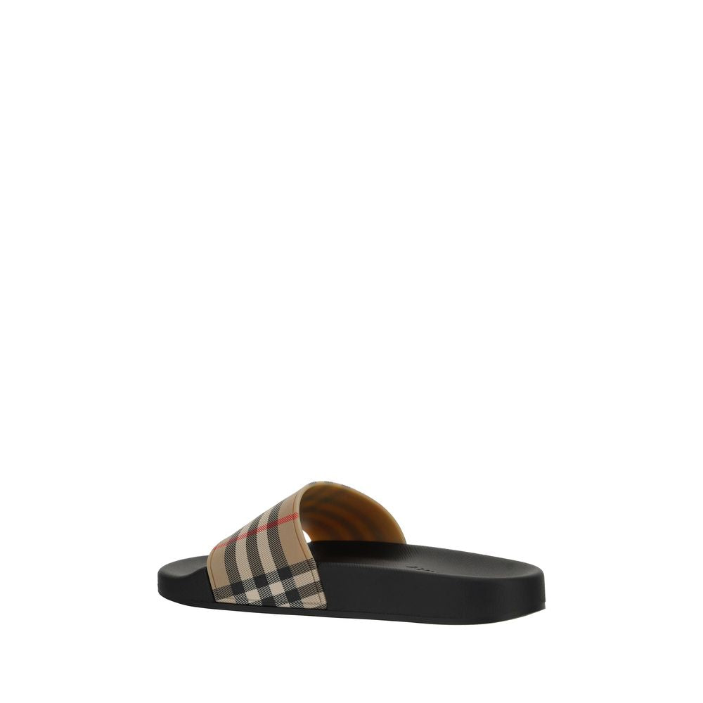 Multicolor Polyethylene Flat Sandals - Élégance Sélective