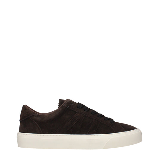 Brown Leather Low Top Sneakers