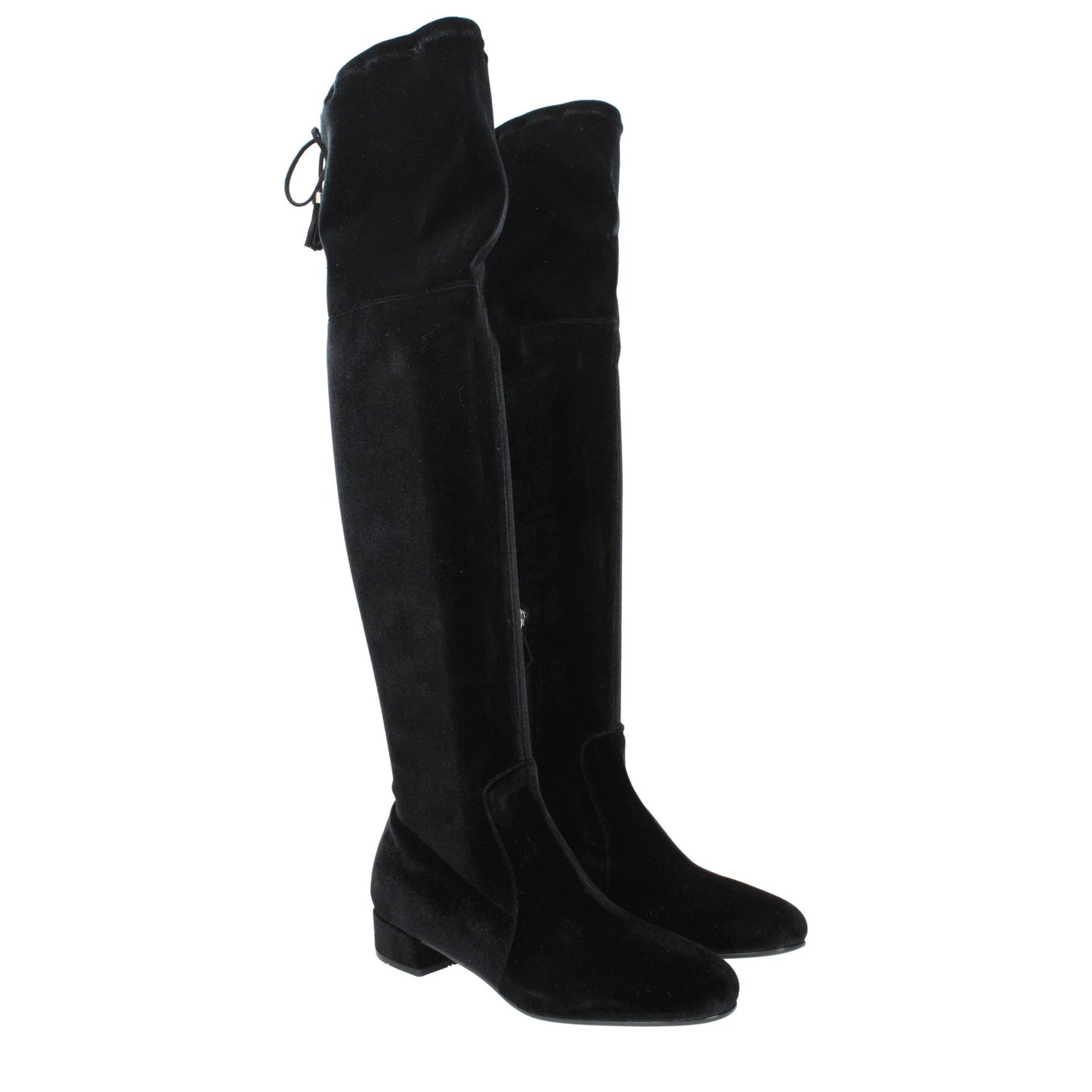 Black Velvet Over The Knee